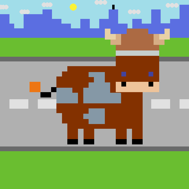 Copium Cow 709 NFT on Algorand