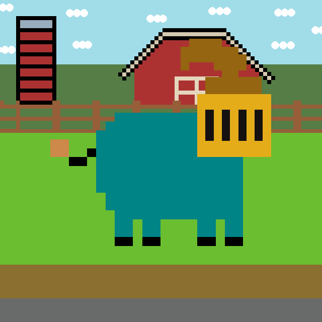 Copium Cow 756 NFT on Algorand