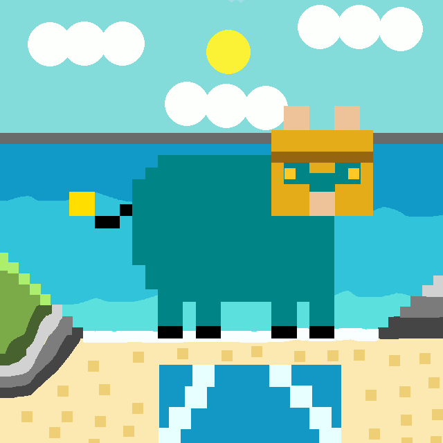 Copium Cow 786 NFT on Algorand