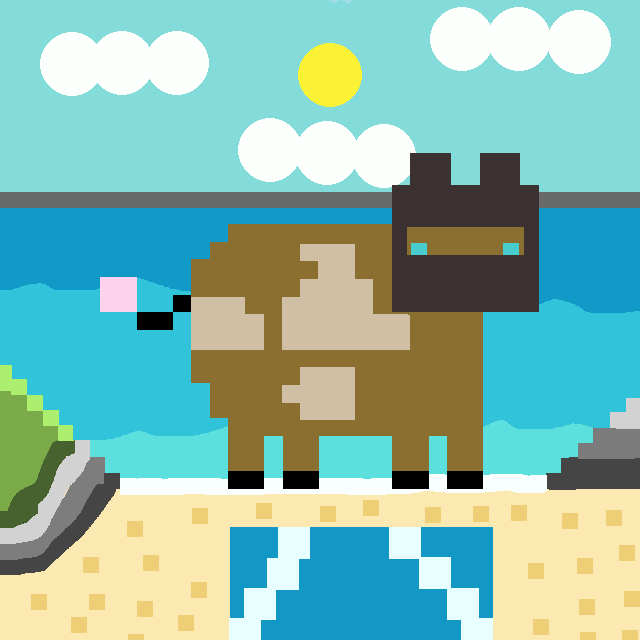 Copium Cow 787 NFT on Algorand