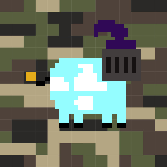 Copium Cow 791 NFT on Algorand