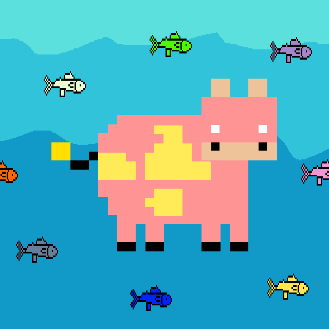 Copium Cow 8 NFT on Algorand