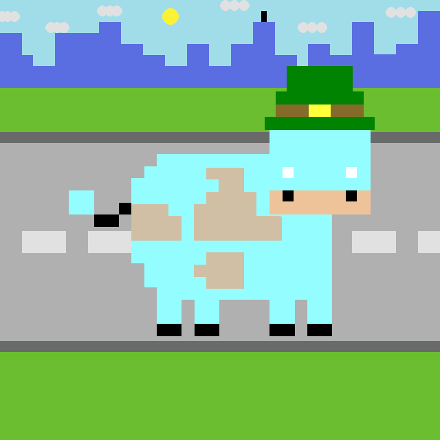 Copium Cow 800 NFT on Algorand