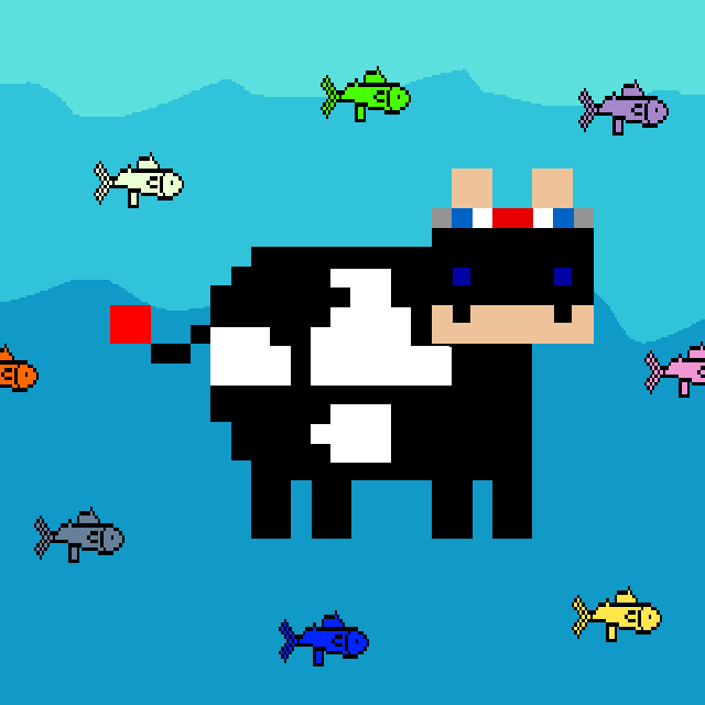 Copium Cow 803 NFT on Algorand