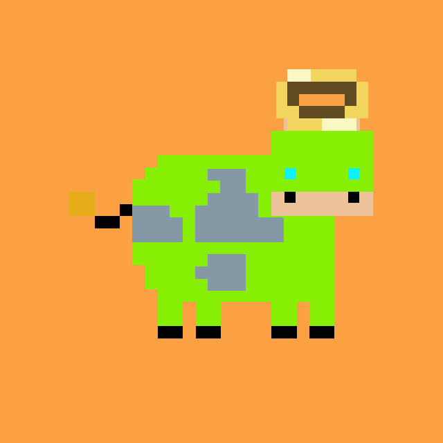 Copium Cow 804 NFT on Algorand