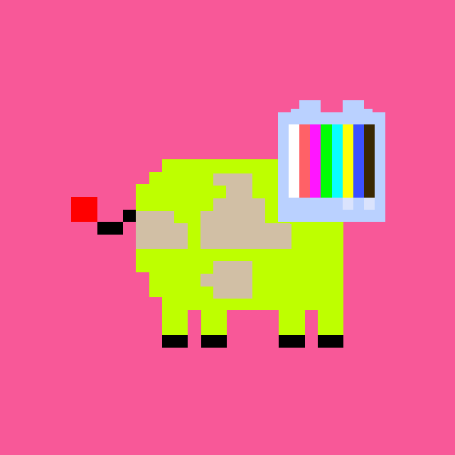 Copium Cow 81 NFT on Algorand