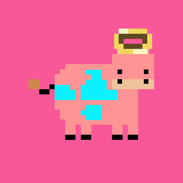 Copium Cow 863 NFT on Algorand