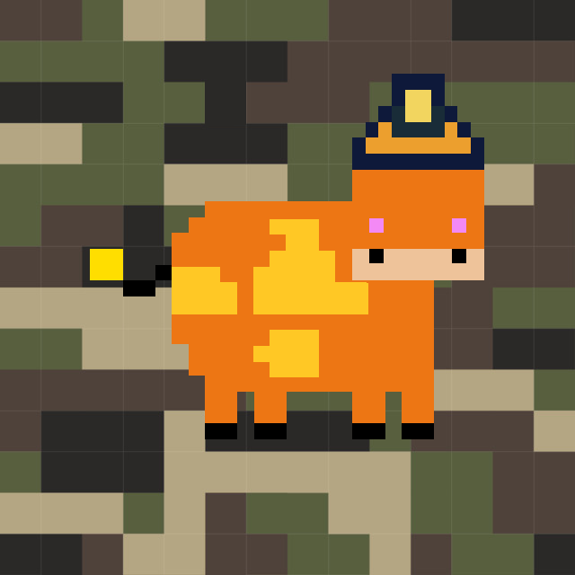 Copium Cow 864 NFT on Algorand