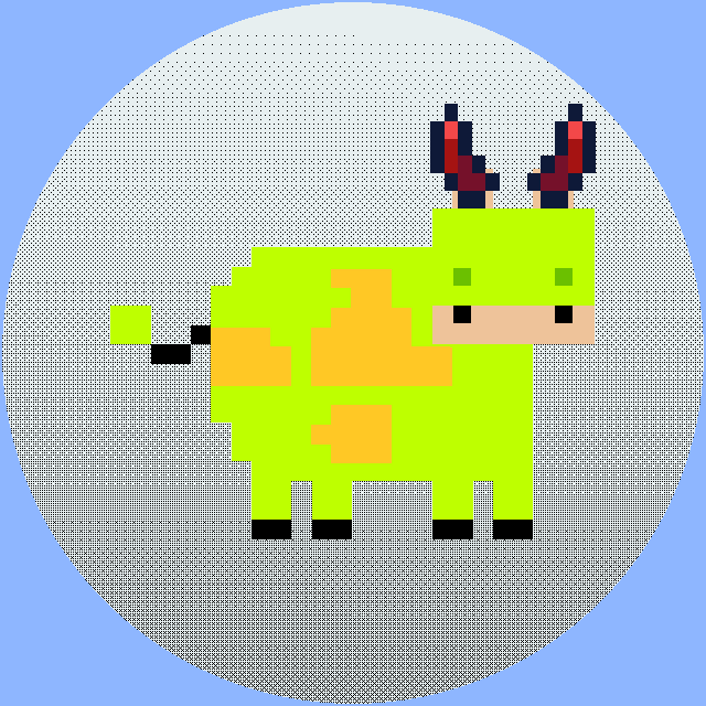 Copium Cow 879 NFT on Algorand