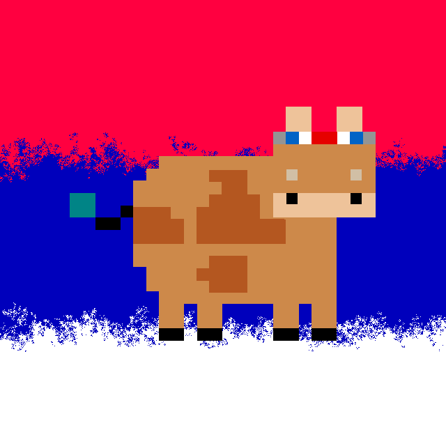 Copium Cow 891 NFT on Algorand