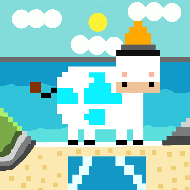 Copium Cow 894 NFT on Algorand