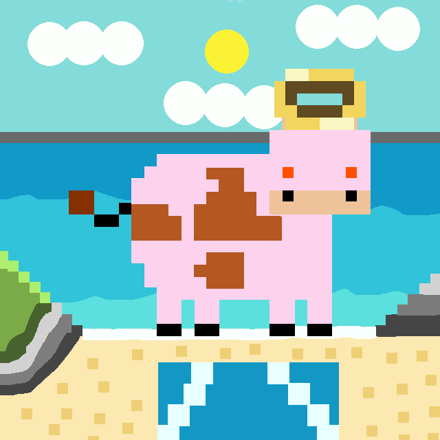 Copium Cow 895 NFT on Algorand