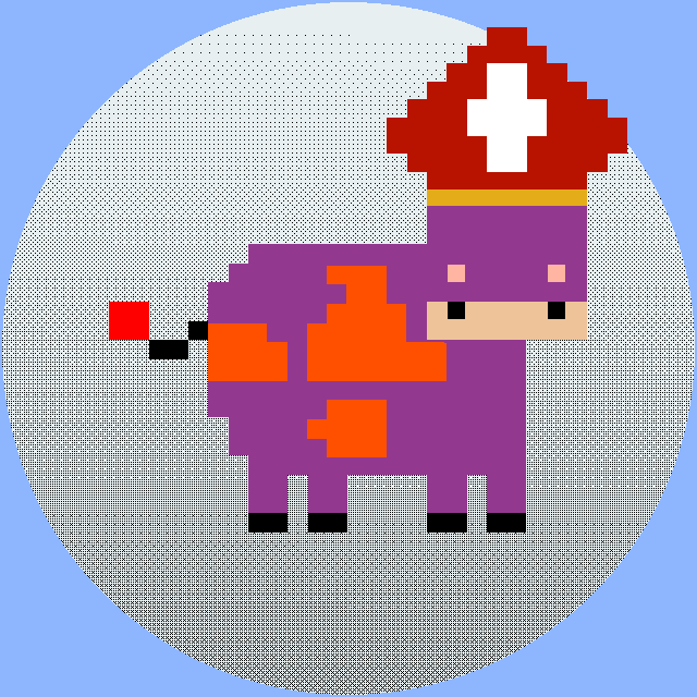 Copium Cow 898 NFT on Algorand