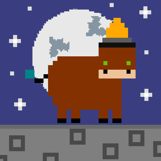 Copium Cow 9 NFT on Algorand