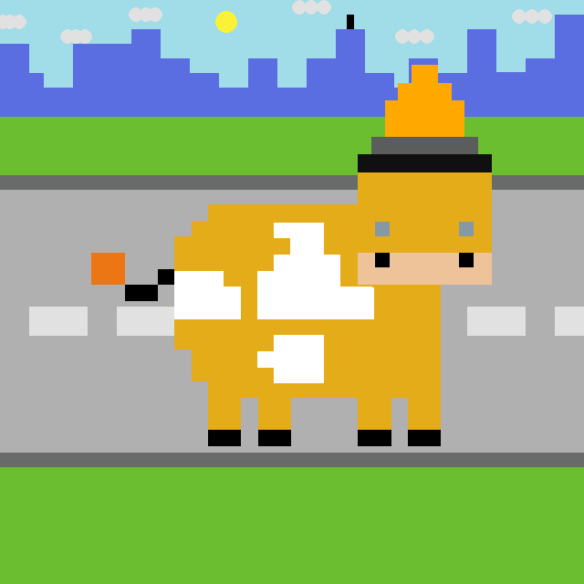 Copium Cow 916 NFT on Algorand