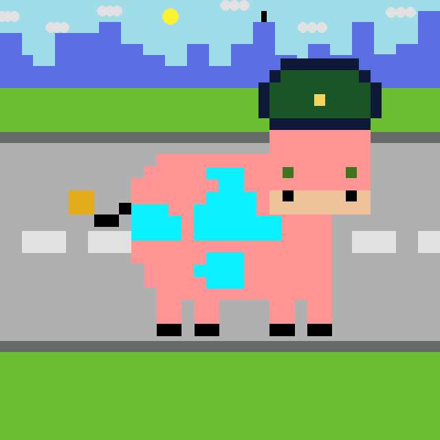 Copium Cow 919 NFT on Algorand