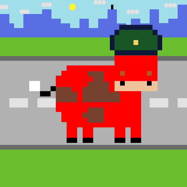 Copium Cow 962 NFT on Algorand