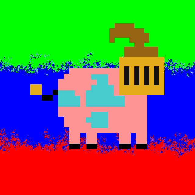 Copium Cow 966 NFT on Algorand