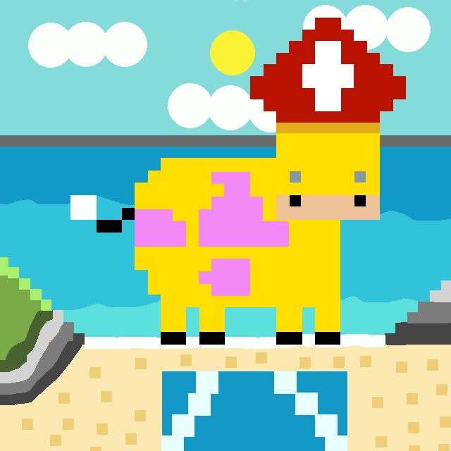 Copium Cow 978 NFT on Algorand