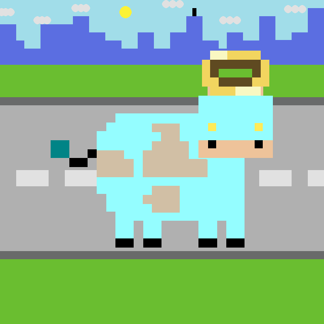 Copium Cow 986 NFT on Algorand