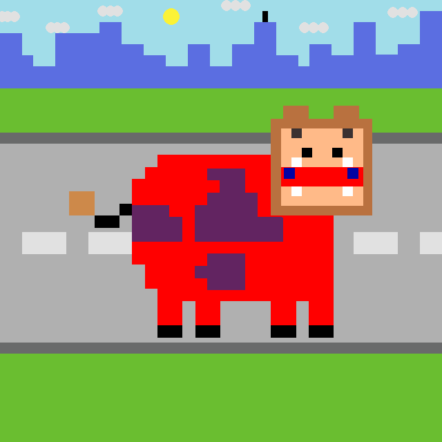 Copium Cow 987 NFT on Algorand