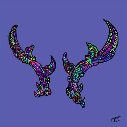 Jackalope Horns