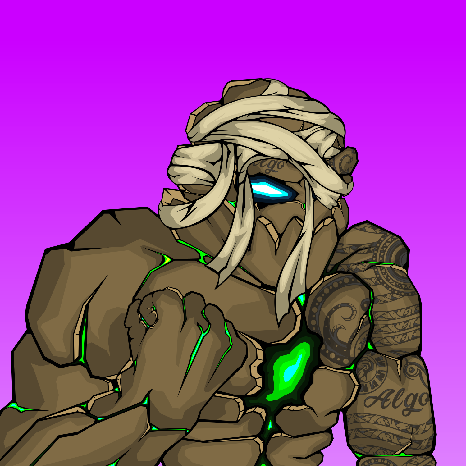 KRAX THE ALGOLEM 379 NFT on Algorand