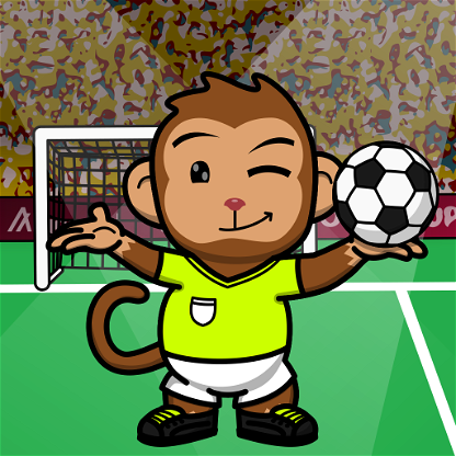 Football Space Monkey #381