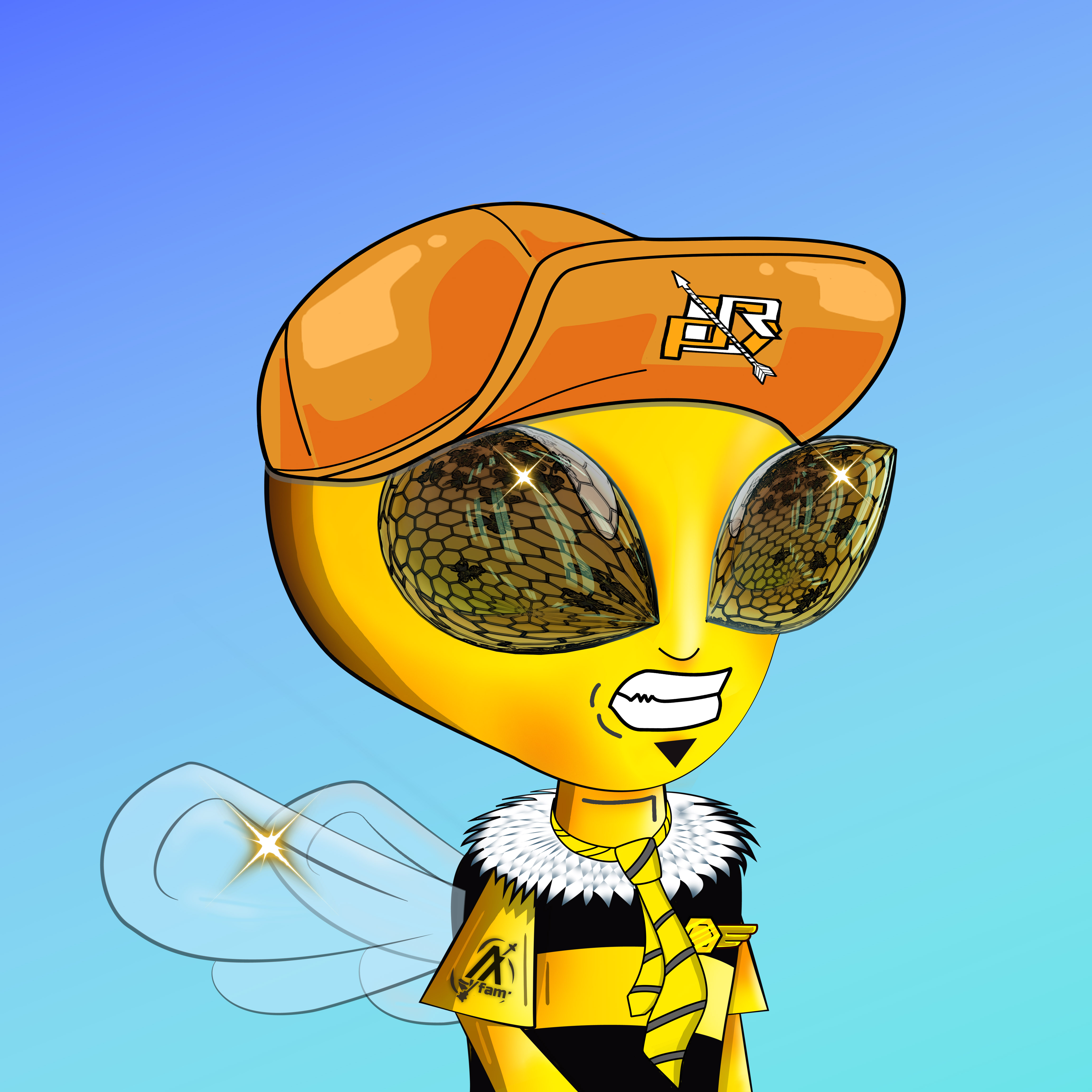 Bounty Bee #104 NFT on Algorand