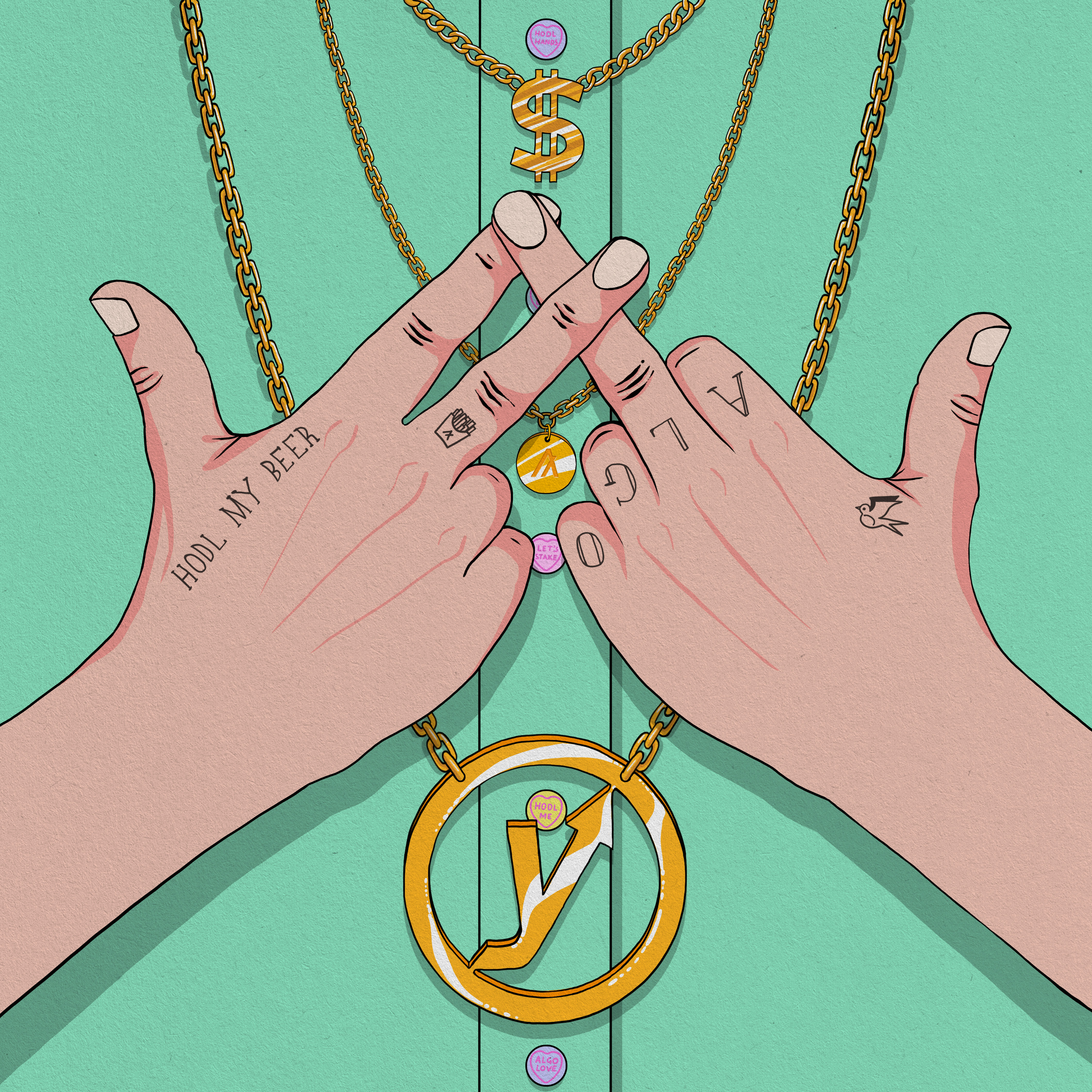 Algo Hands #0226 NFT on Algorand