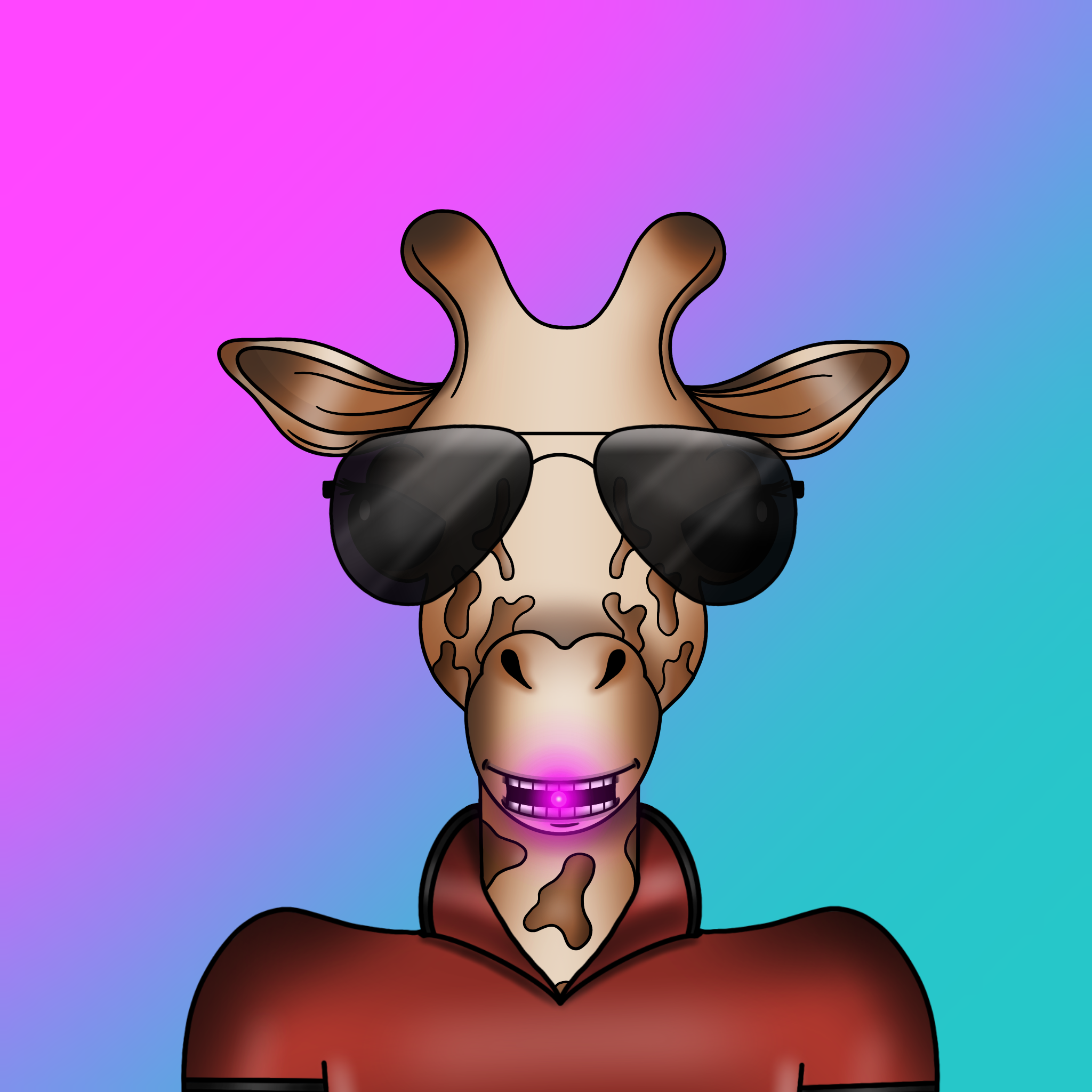 Cool Giraffe Gen2 #120 NFT on Algorand