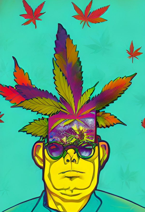 Image of AI Pothead #75