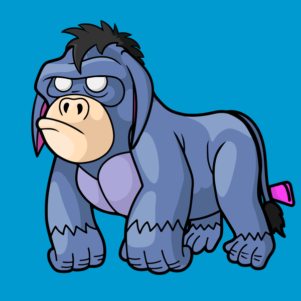 An image of Smooth Brain Gorilla #331