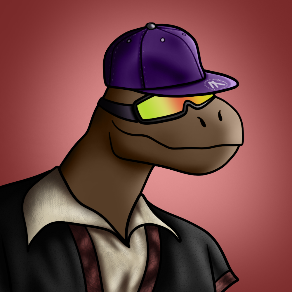 Algo Dinosaur Rare #268 NFT on Algorand