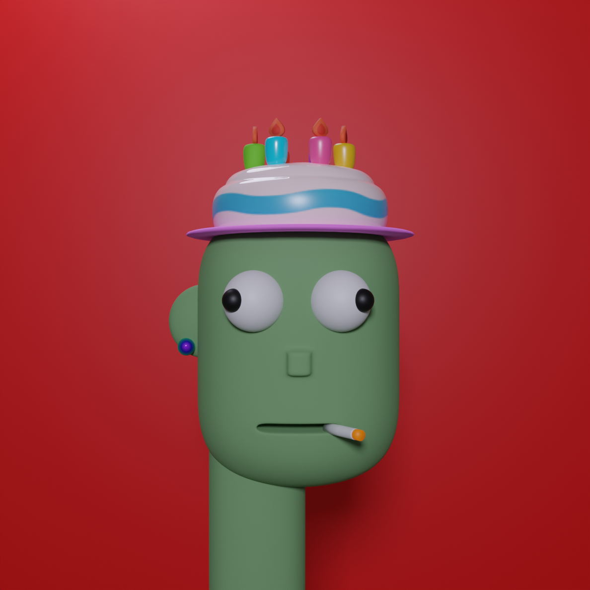 Jackass Punk 195 NFT on Algorand