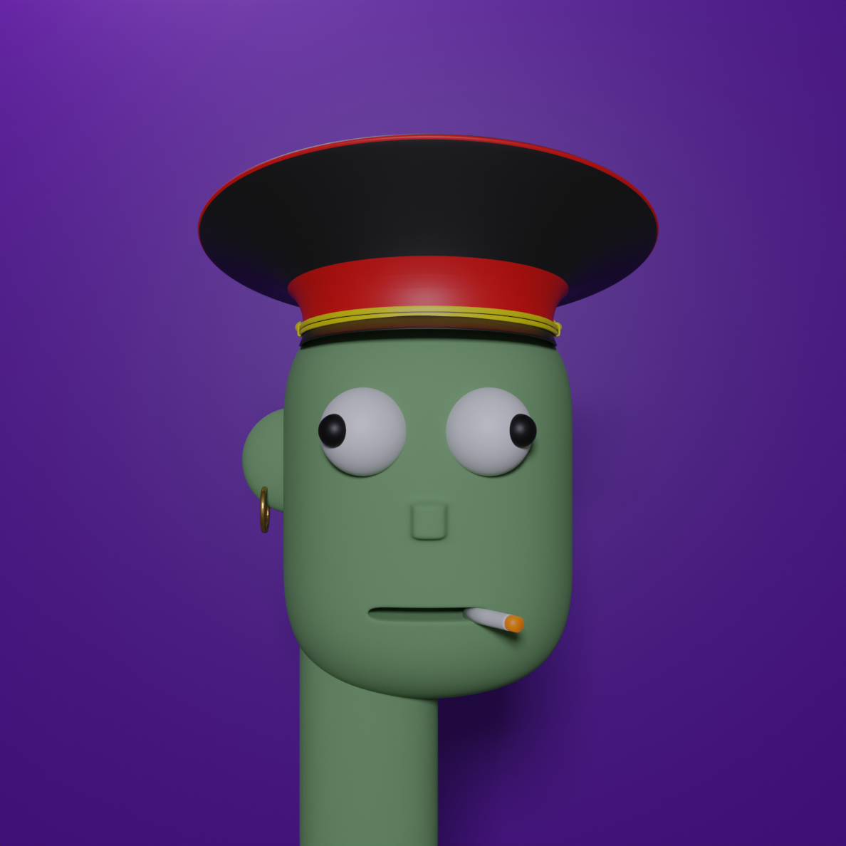 Jackass Punk 736 NFT on Algorand