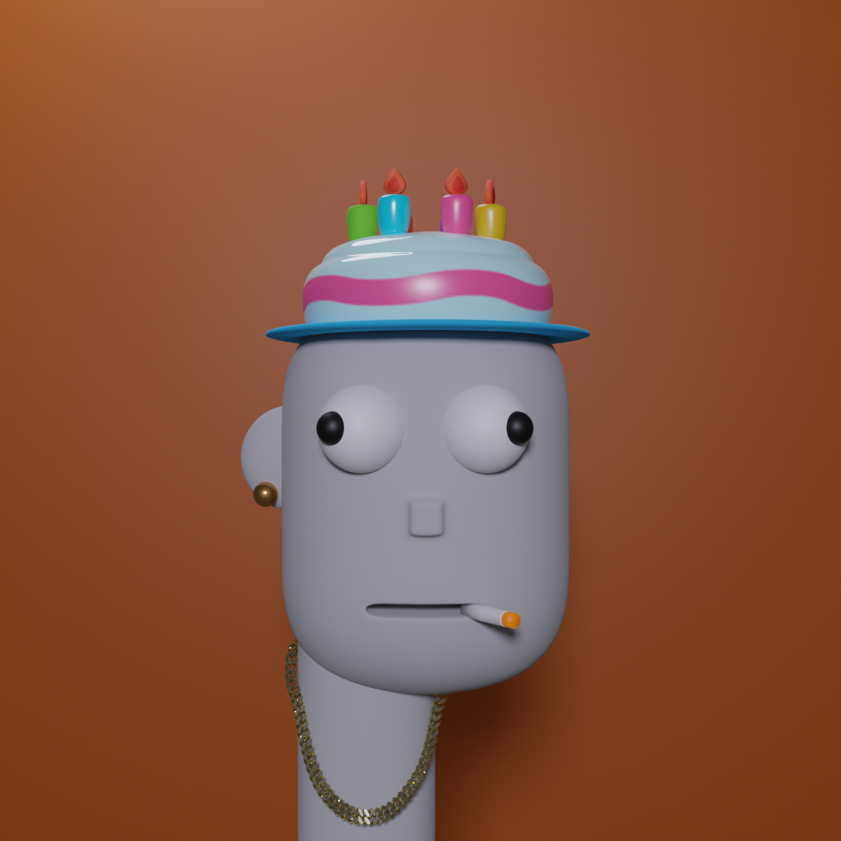 Jackass Punk 849 NFT on Algorand