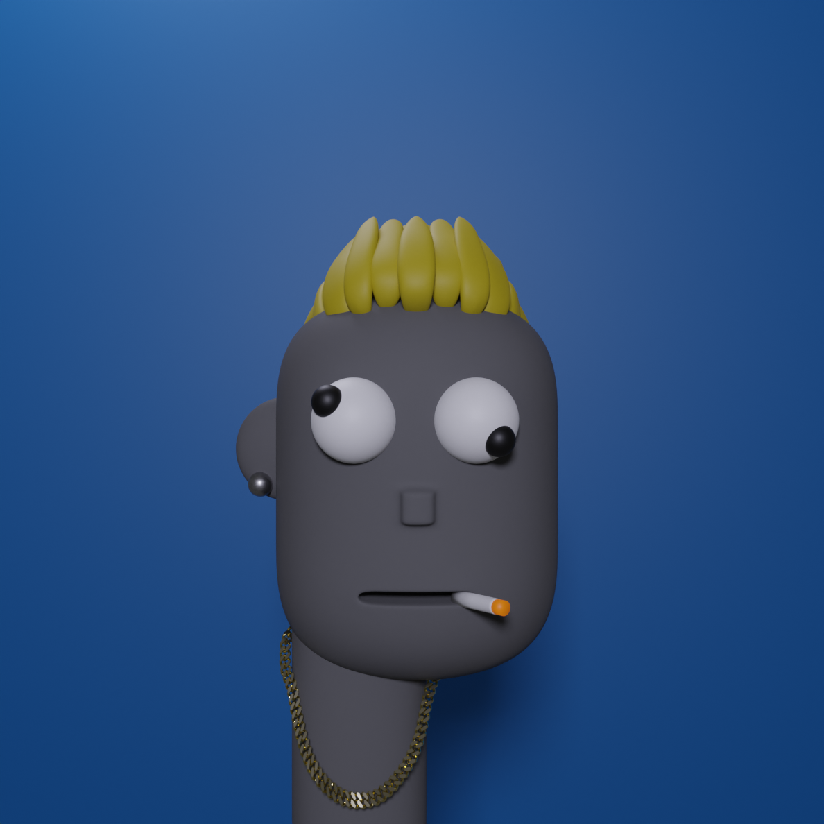 Jackass Punk 1074 NFT on Algorand