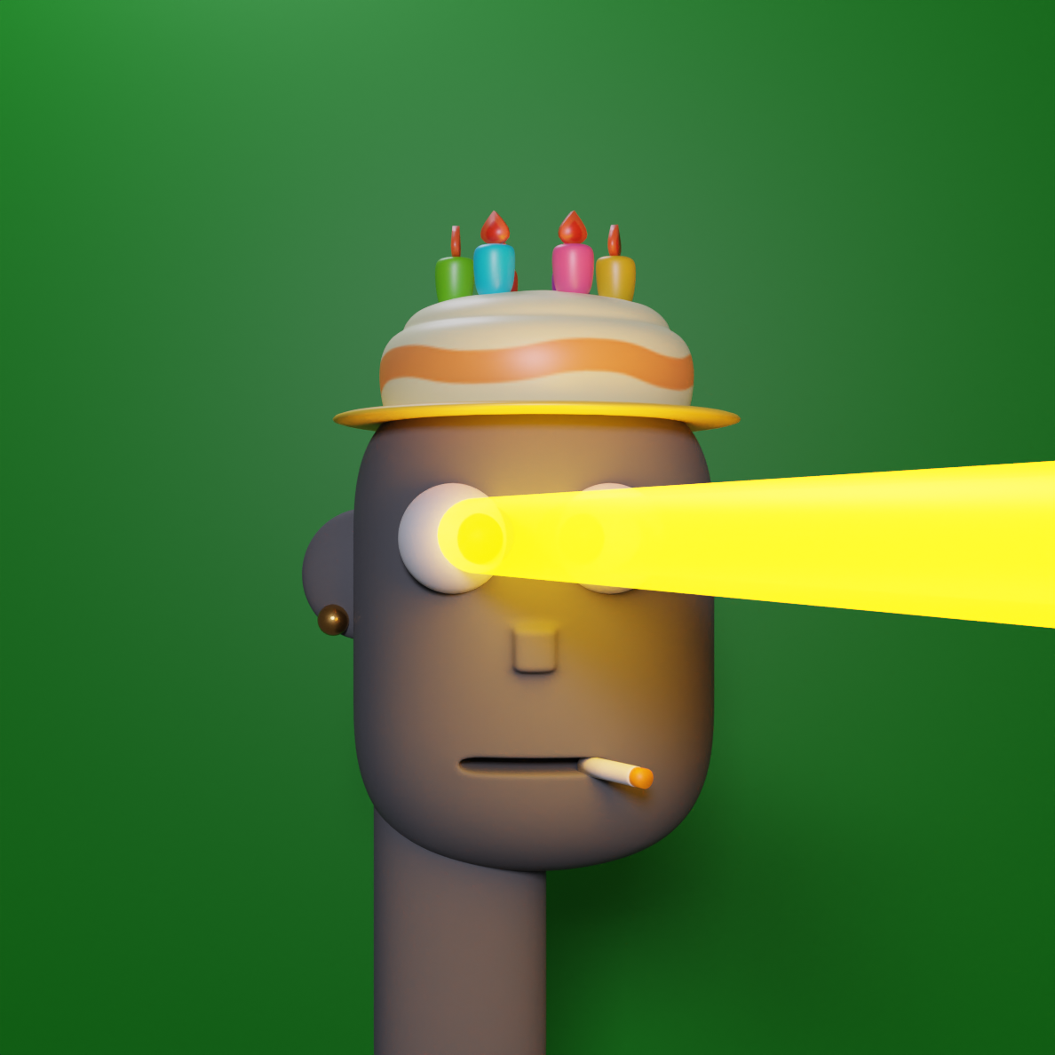 Jackass Punk 1082 NFT on Algorand