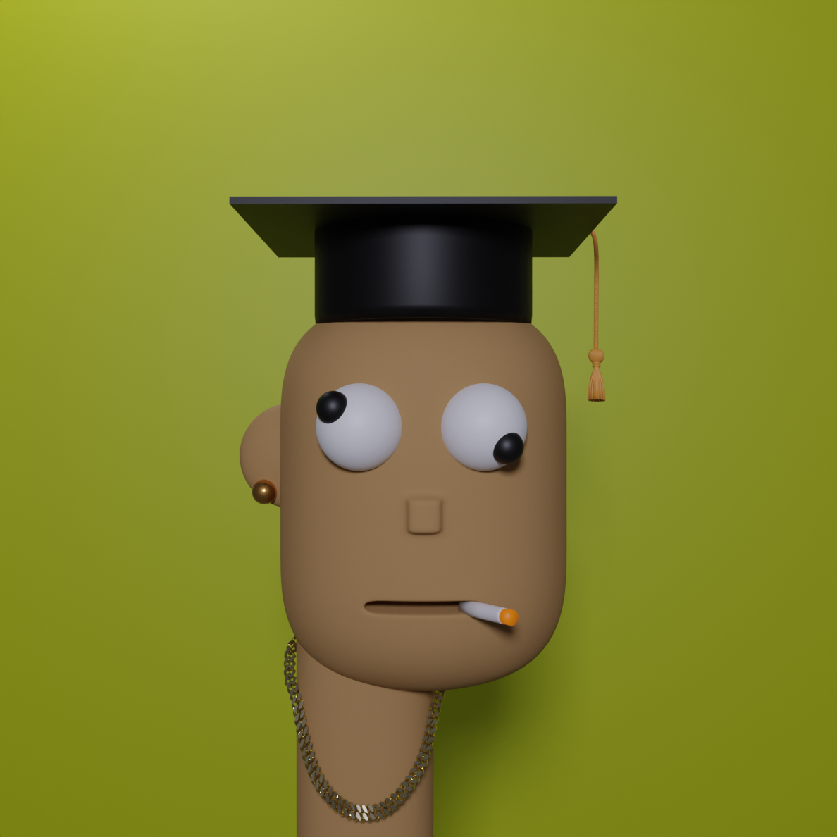 Jackass Punk 1091 NFT on Algorand