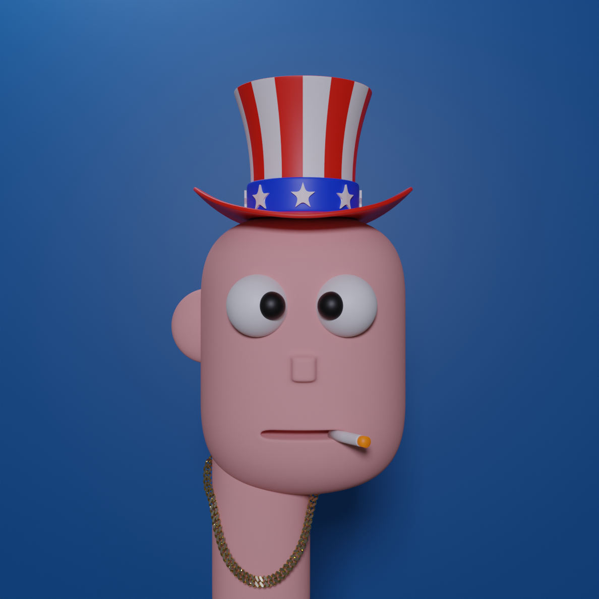 Jackass Punk 1185 NFT on Algorand