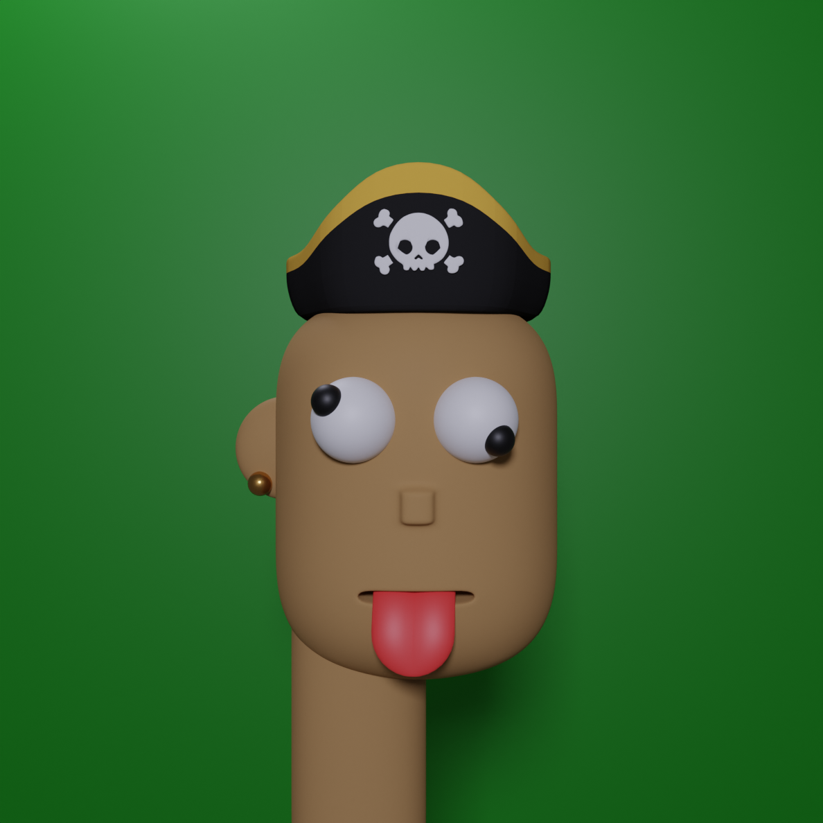 Jackass Punk 1233 NFT on Algorand