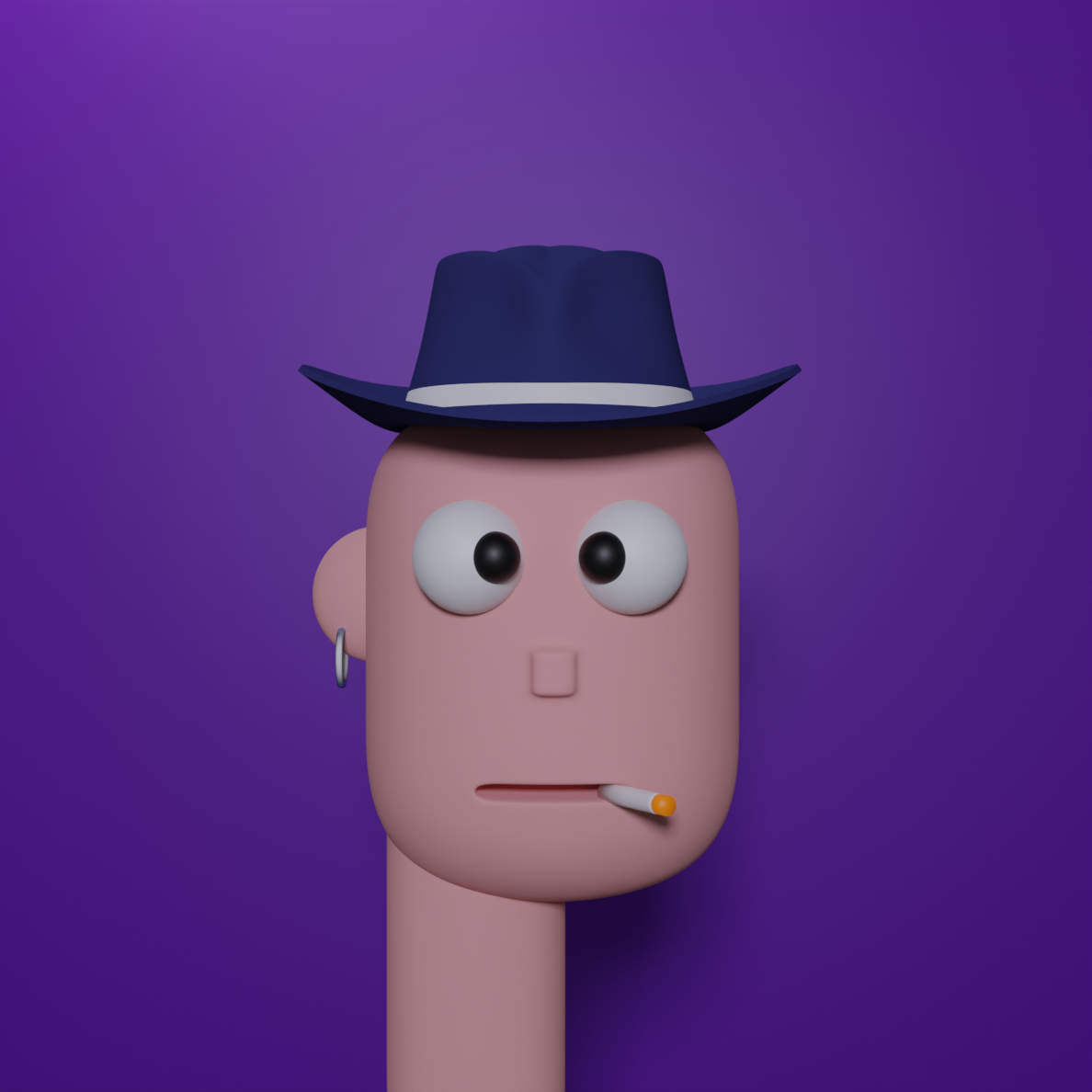 Jackass Punk 1376 NFT on Algorand