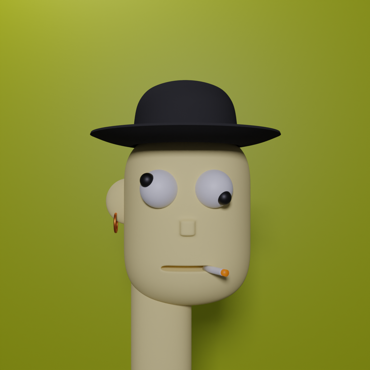 Jackass Punk 1392 NFT on Algorand