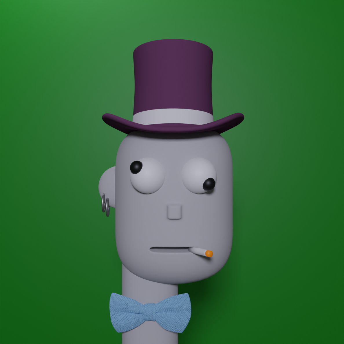 Jackass Punk 1393 NFT on Algorand