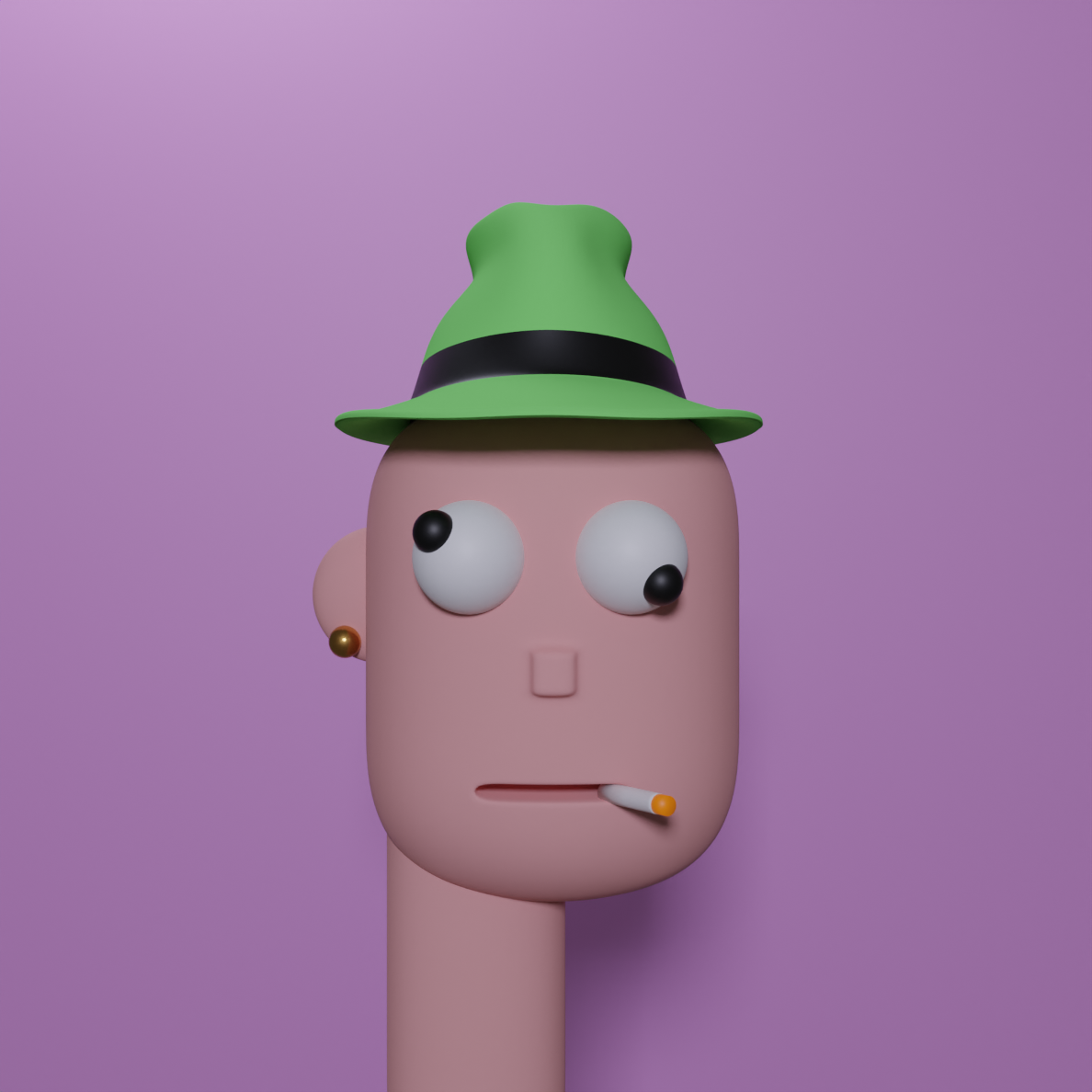 Jackass Punk 1542 NFT on Algorand