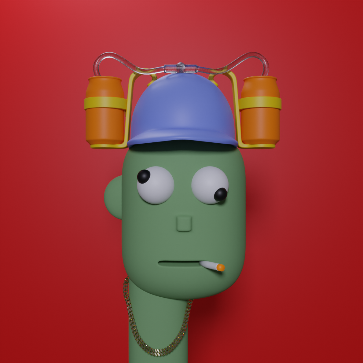 Jackass Punk 1954 NFT on Algorand