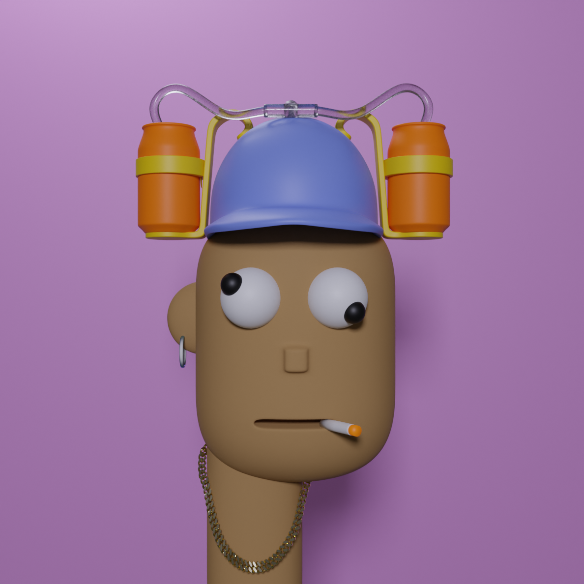 Jackass Punk 2484 NFT on Algorand