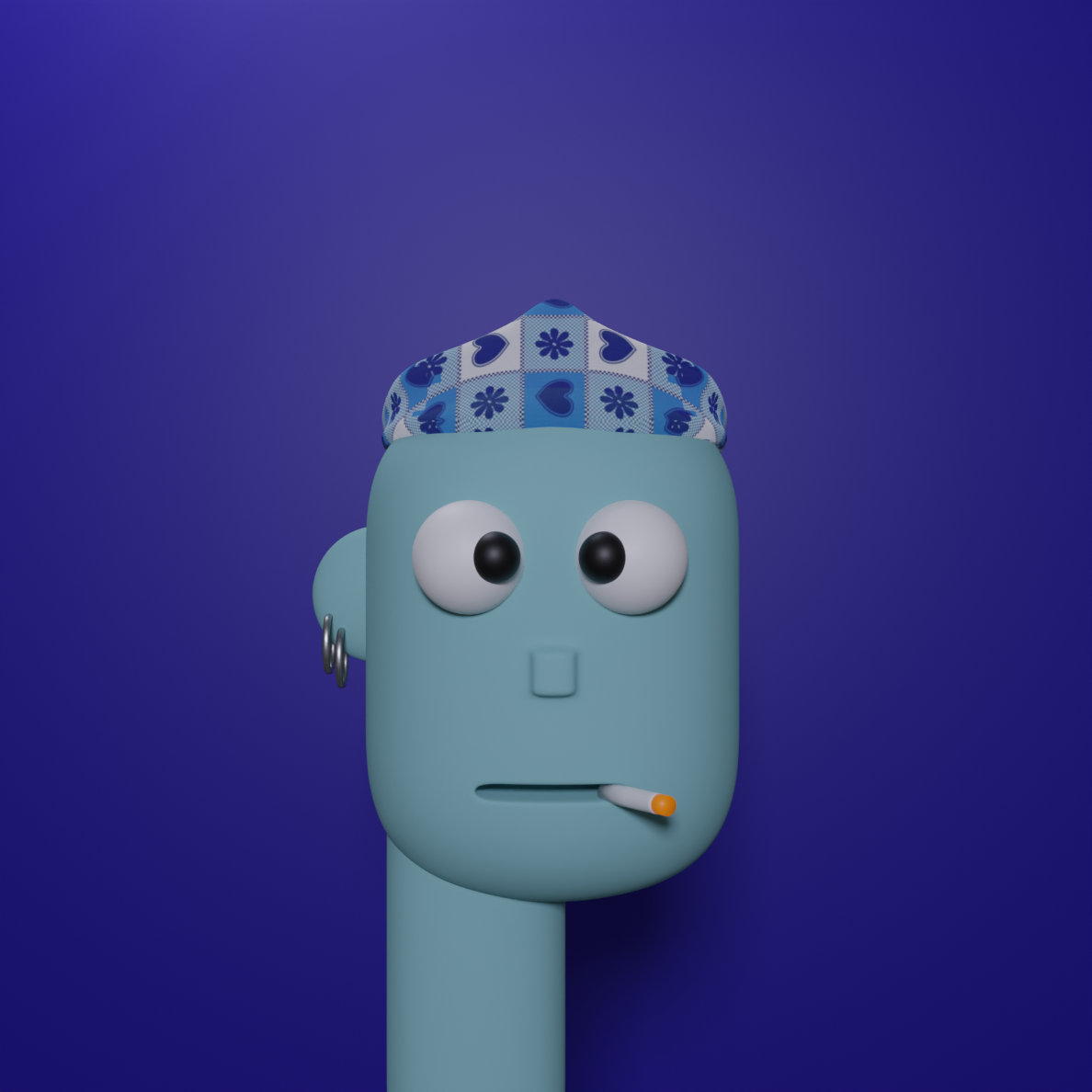 Jackass Punk 2640 NFT on Algorand