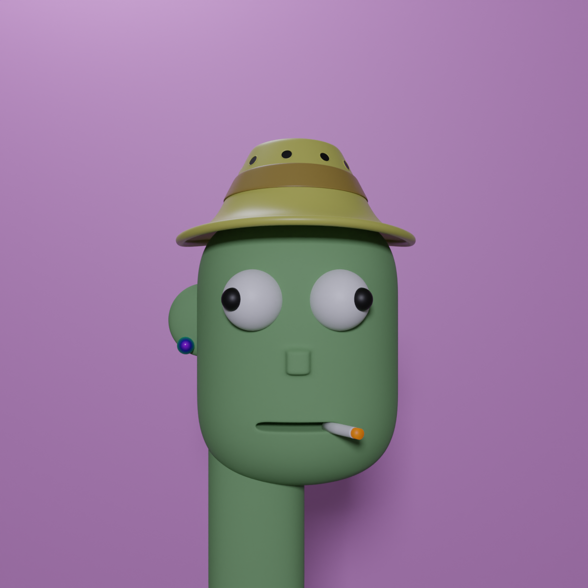 Jackass Punk 2644 NFT on Algorand